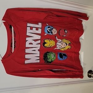 Marvels sweatshirt reversible